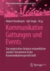 Kommunikative Gattungen und Events cover