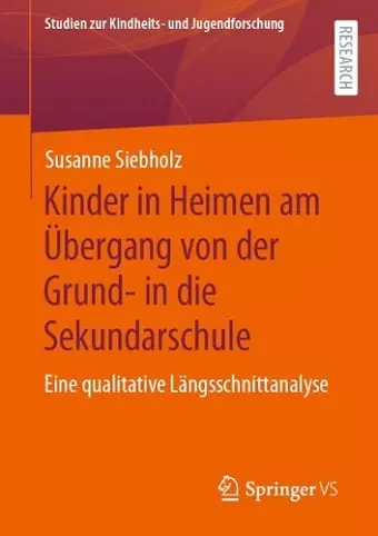 Kinder in Heimen am Übergang von der Grund- in die Sekundarschule cover