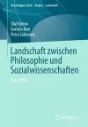 Landschaft zwischen Philosophie und Sozialwissenschaften cover