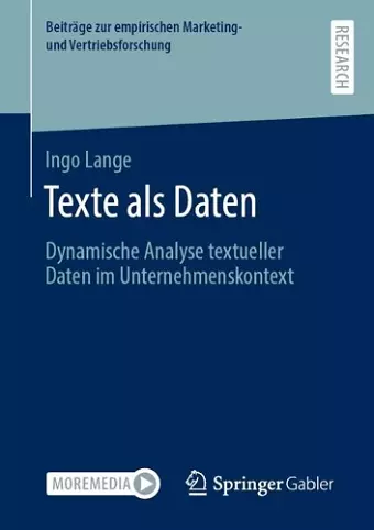 Texte als Daten cover