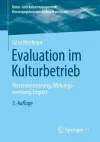 Evaluation im Kulturbetrieb cover