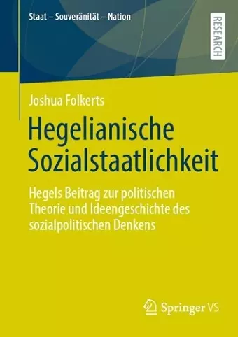 Hegelianische Sozialstaatlichkeit cover