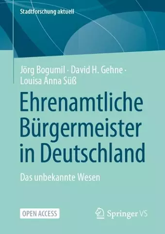 Ehrenamtliche Bürgermeister in Deutschland cover