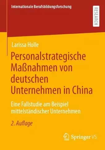 Personalstrategische Maßnahmen von deutschen Unternehmen in China cover