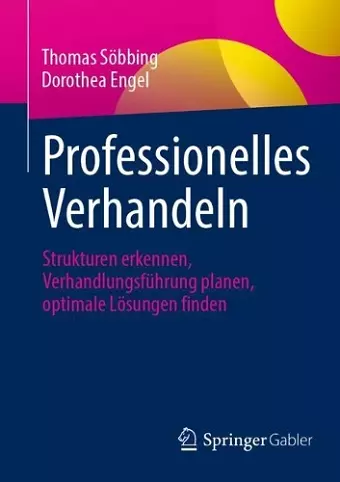 Professionelles Verhandeln cover
