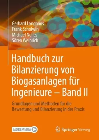 Handbuch zur Bilanzierung von Biogasanlagen für Ingenieure - Band II cover