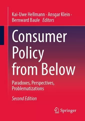 Consumer Policy from Below cover