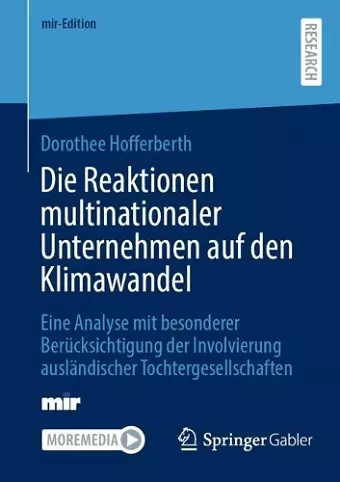 Die Reaktionen multinationaler Unternehmen auf den Klimawandel cover