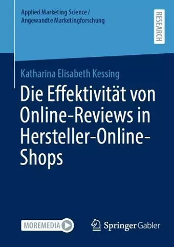 Die Effektivität von Online-Reviews in Hersteller-Online-Shops cover
