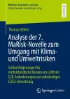 Analyse der 7. MaRisk-Novelle zum Umgang mit Klima- und Umweltrisiken cover