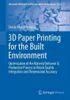 3D Paper Printing for the Built Environment cover