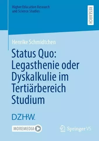 Status Quo: Legasthenie oder Dyskalkulie im Tertiärbereich Studium cover