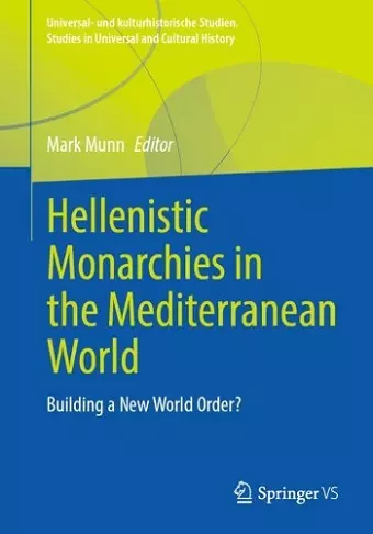 Hellenistic Monarchies in the Mediterranean World cover