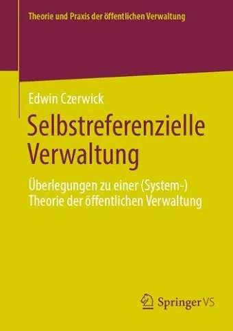 Selbstreferenzielle Verwaltung cover