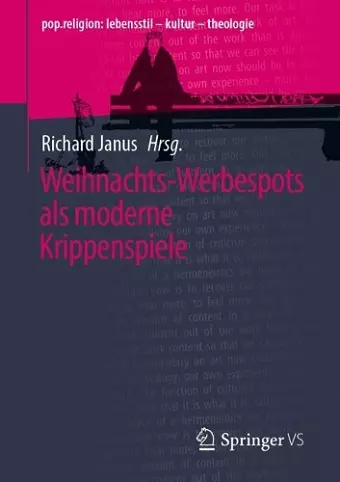 Weihnachts-Werbespots als moderne Krippenspiele cover
