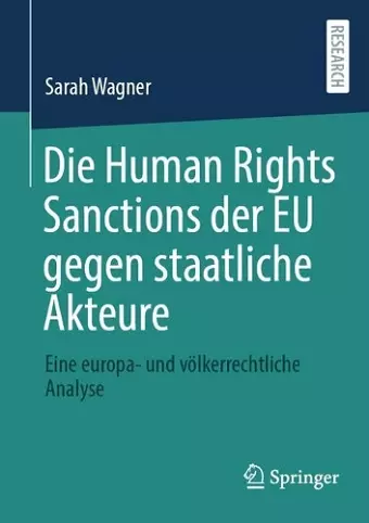Die Human Rights Sanctions der EU gegen staatliche Akteure cover