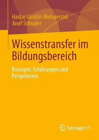 Wissenstransfer im Bildungsbereich cover