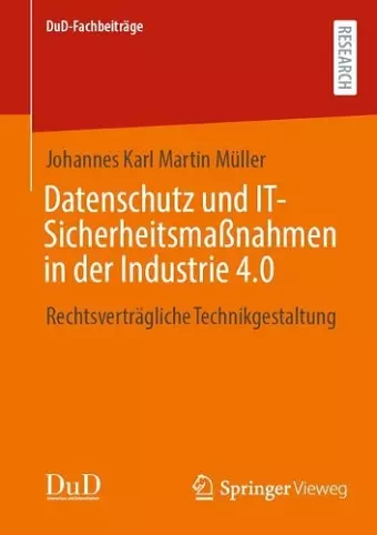 Datenschutz und IT-Sicherheitsmaßnahmen in der Industrie 4.0 cover