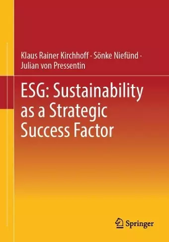ESG: Sustainability as a Strategic Success Factor cover