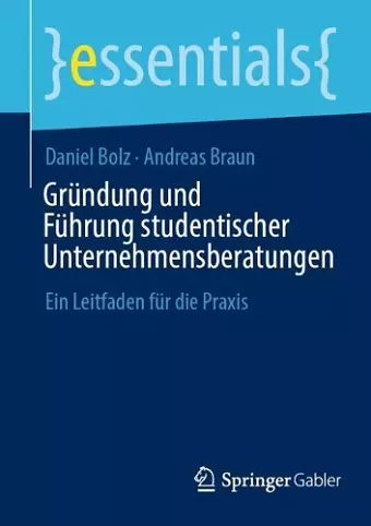 Gründung und Führung studentischer Unternehmensberatungen cover