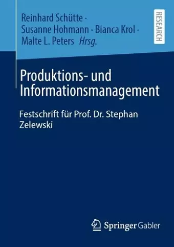 Produktions- und Informationsmanagement cover