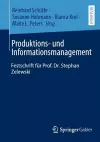 Produktions- und Informationsmanagement cover