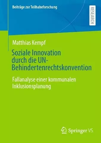 Soziale Innovation durch die UN-Behindertenrechtskonvention cover