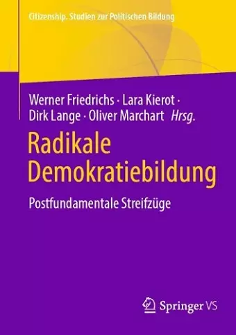 Radikale Demokratiebildung cover