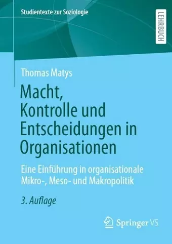 Macht, Kontrolle und Entscheidungen in Organisationen cover
