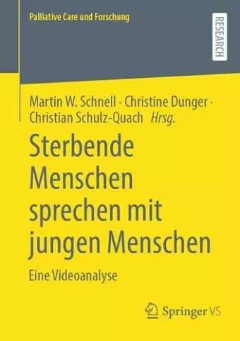 Sterbende Menschen sprechen mit jungen Menschen cover
