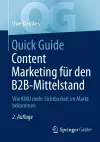 Quick Guide Content Marketing für den B2B-Mittelstand cover