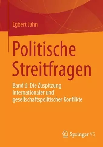 Politische Streitfragen cover
