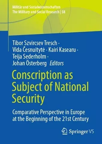 Conscription as Subject of National Security cover