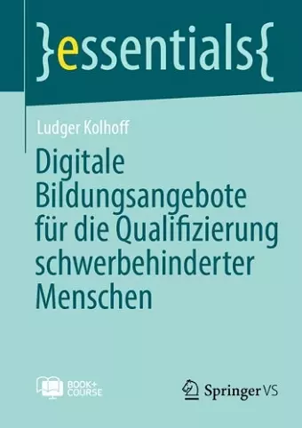 Digitale Bildungsangebote für die Qualifizierung schwerbehinderter Menschen cover