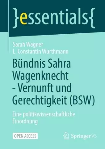 Bündnis Sahra Wagenknecht - Vernunft und Gerechtigkeit (BSW) cover