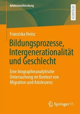Bildungsprozesse, Intergenerationalität und Geschlecht cover