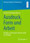 Ausdruck, Form und Arbeit cover