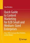 Quick Guide to Content Marketing for B2B Small and Medium-Sized Enterprises cover