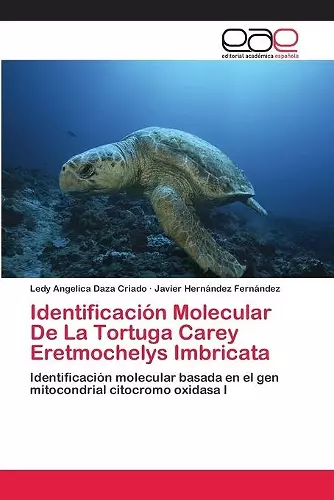 Identificación Molecular De La Tortuga Carey Eretmochelys Imbricata cover