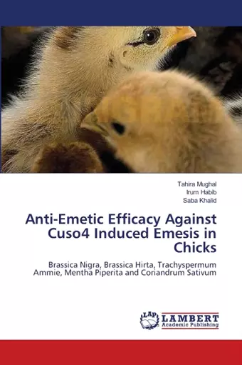 Anti-Emetic Efficacy Against Cuso4 Induced Emesis in Chicks cover