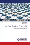 Ad hoc Routing Protocols cover