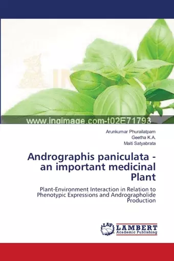 Andrographis paniculata - an important medicinal Plant cover