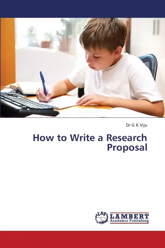 How to Write a Research Proposal cover