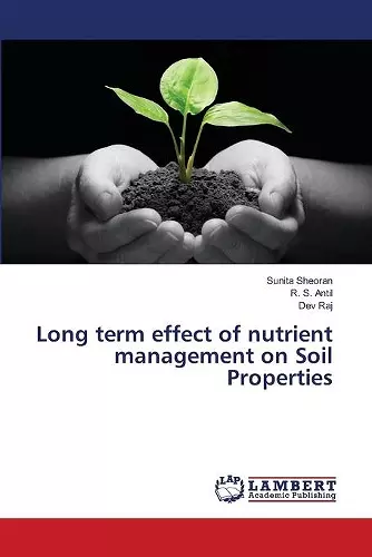 Long term effect of nutrient management on Soil Properties cover