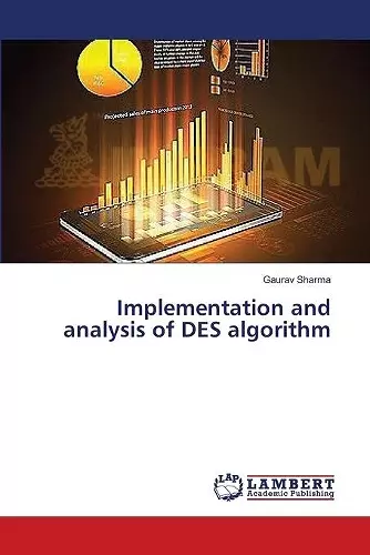 Implementation and analysis of DES algorithm cover