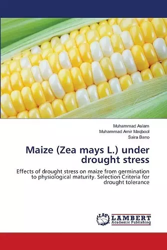 Maize (Zea mays L.) under drought stress cover