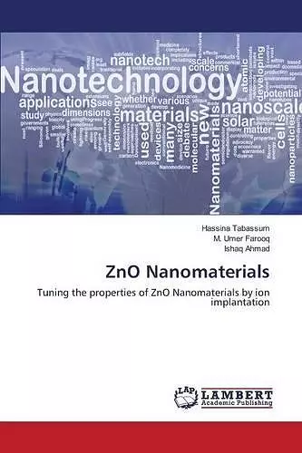 ZnO Nanomaterials cover