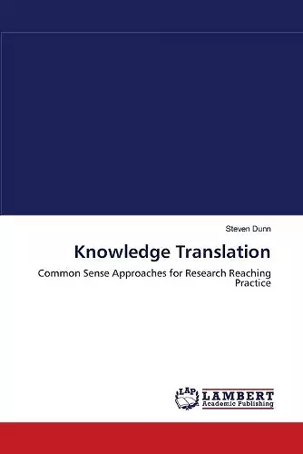 Knowledge Translation cover
