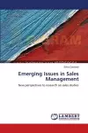 Emerging Issues in Sales Management cover