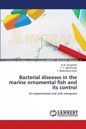 Bacterial diseases in the marine ornamental fish and its control cover